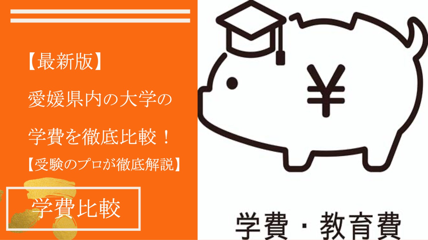【2022年度最新版】愛媛県内の大学の学費を徹底比較！