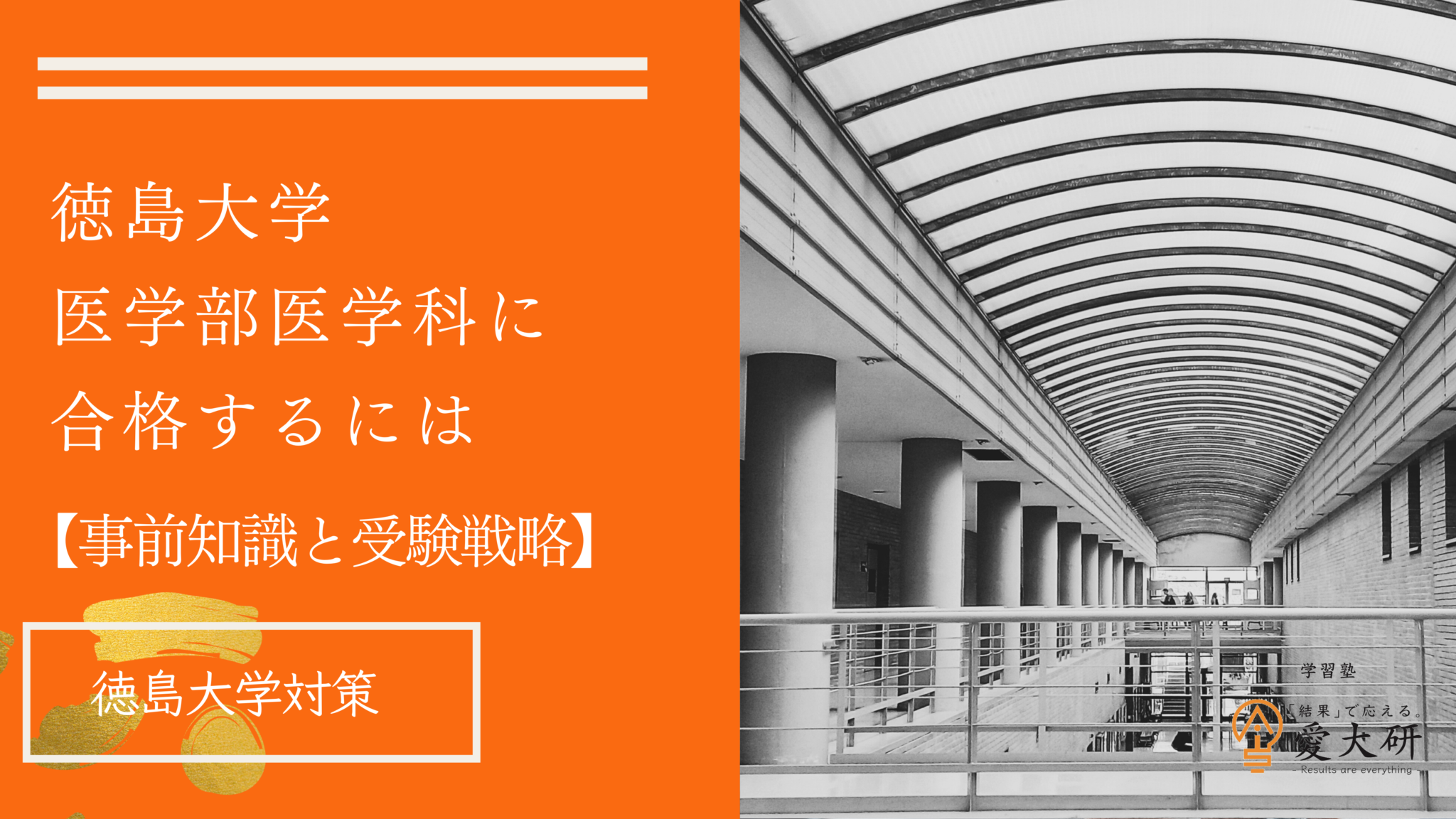 徳島大学医学部医学科が受かりやすいって本当？意外と穴場？【偏差値や倍率、受験戦略について解説】 | 逆転合格専門塾愛大研 公式ブログ