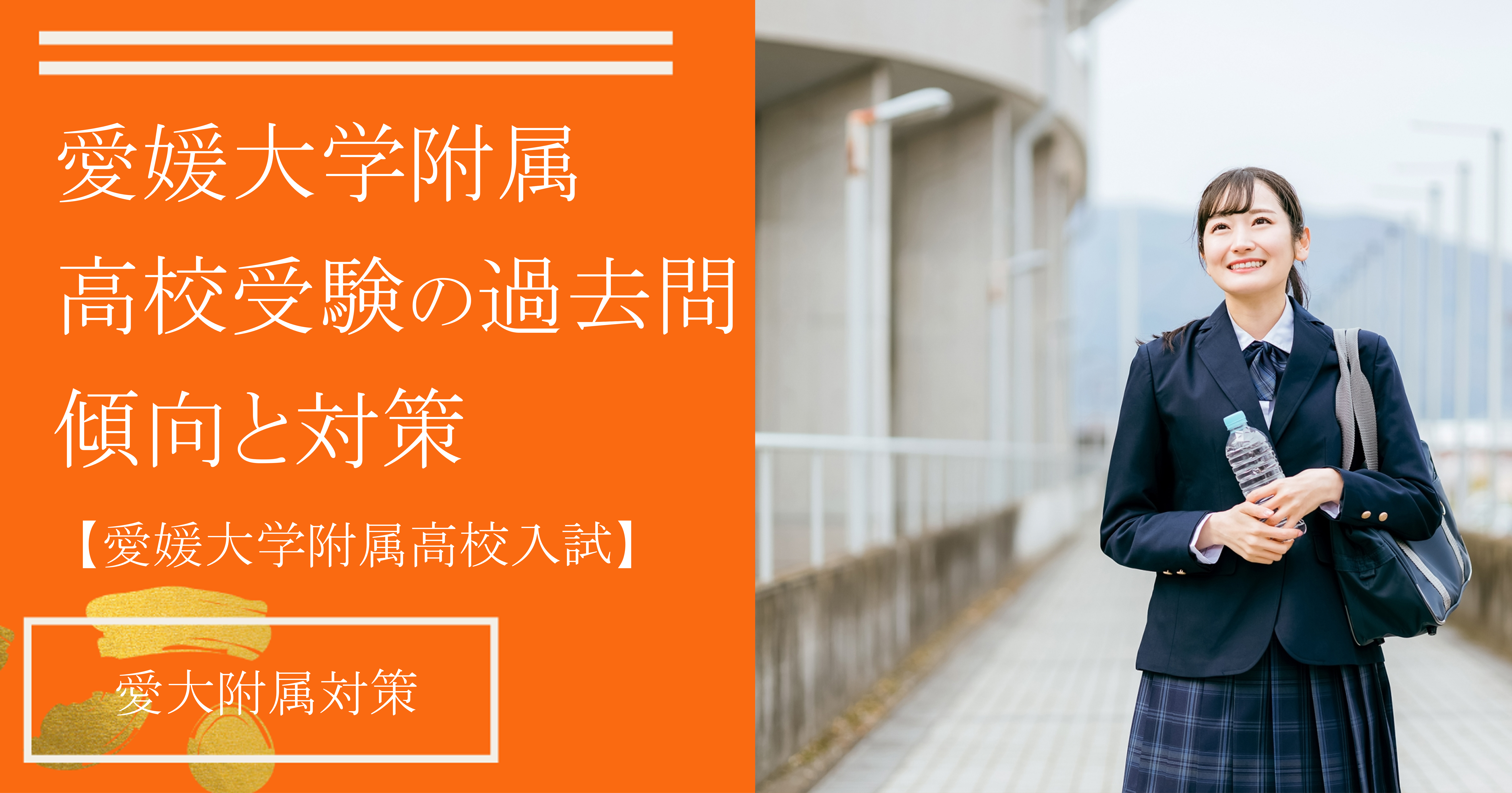 愛媛大学附属高校】過去問の傾向は？愛附合格のための受験対策 | 逆転合格専門塾愛大研 公式ブログ